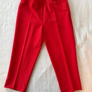 Zac & Rachel Red Ankle Cropped Jeans